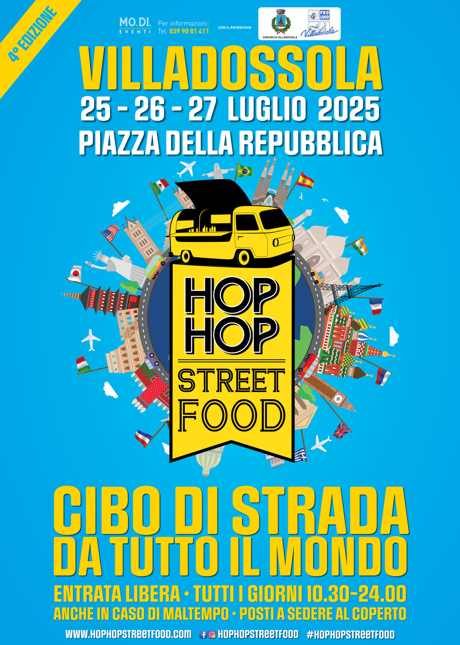 STREET FOOD 25 26 27 LUGLIO 2025 VILLADOSSOLA